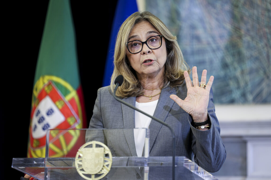 Ministra da Saúde Ana Paula Martins SNS