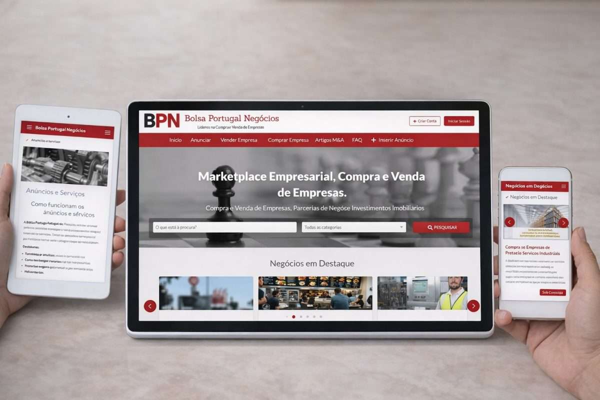 Imagem de apresentação de capa da Bolsa Portugal Negócios.